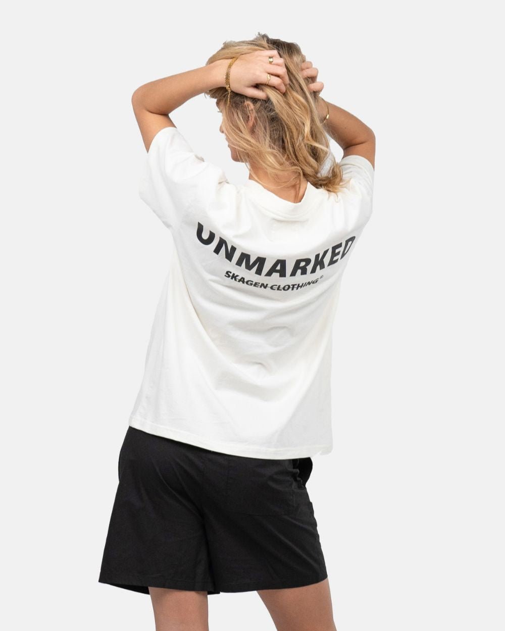 UNMARKED T-shirt White | Skagen - clothing.dk